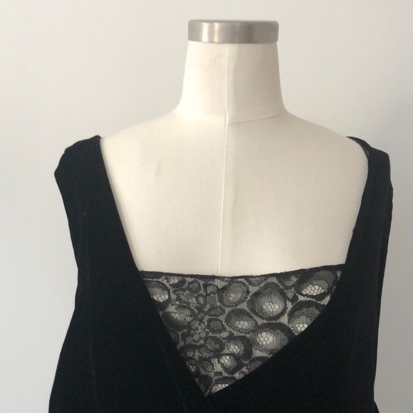 DVF Velvet Faux Wrap Dress NWT - Picture 2 of 8